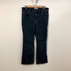 Levi’s At Waist Bootcut Jeans, misses size 12 short, blue jeans denim jeans